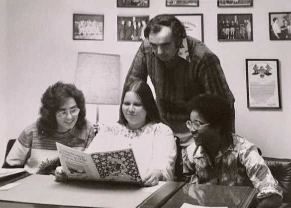 From left: Stamps, Barney, Richardson and Adams.